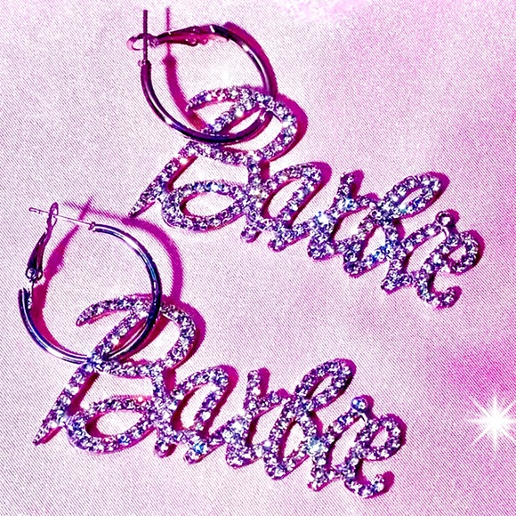 Barbie Dangle Earrings - Picture 1 of 6